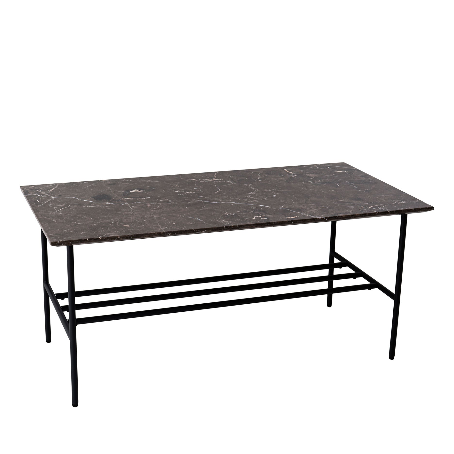 LINES II sofabord i marmor 100x50 cm